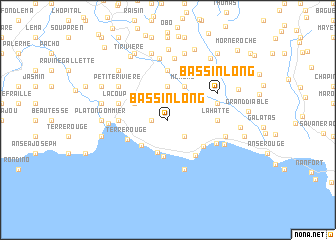 map of Bassin Long