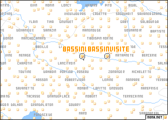 map of Bassin Visite