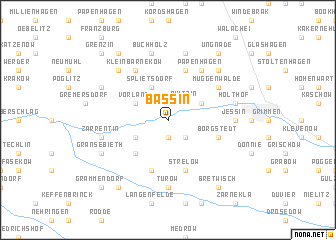 map of Bassin