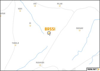 map of Bassi