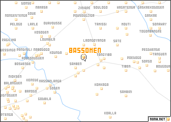 map of Bassomen