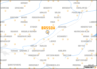 map of Bassow