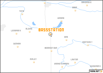 map of Bass Station