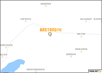 map of Bastandyk