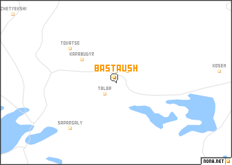 map of Bastaush