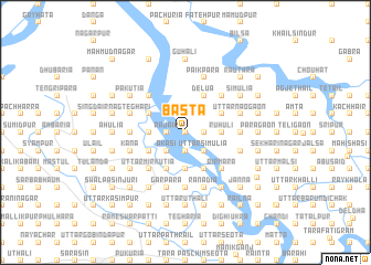 map of Bāsta