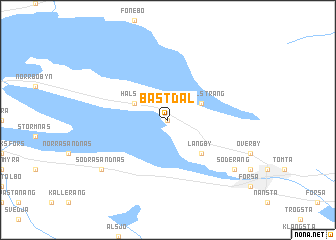map of Bästdal
