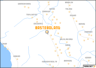 map of Bast-e Boland