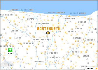 map of Basteh Deym