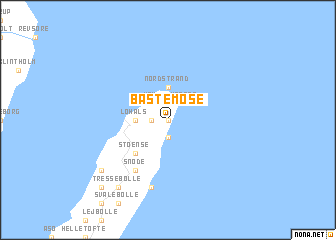 map of Bastemose