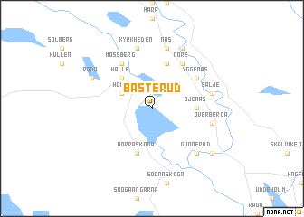 map of Basterud