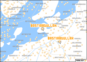 map of Basti Abdullāh