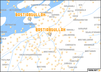map of Basti Abdullāh
