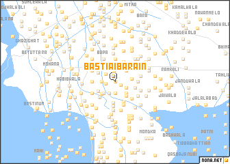 map of Basti Aib Arāīn