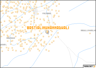 map of Basti Ali Muhammadwāli