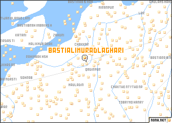 map of Basti Ali Murād Laghāri