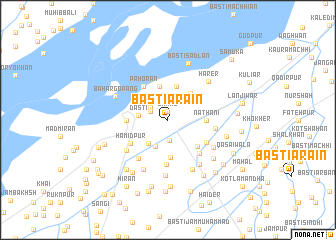 map of Basti Arāin