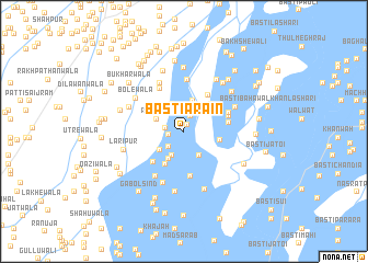 map of Basti Arāīn