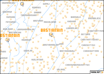 map of Basti Ārāīn