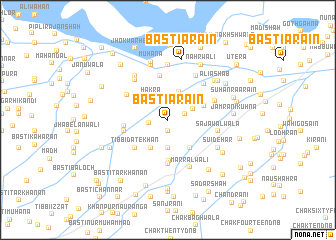 map of Basti Arāin