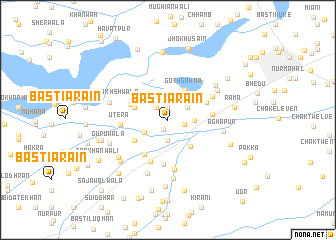 map of Basti Arāin