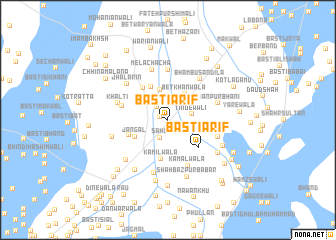 map of Basti Ārif