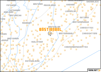 map of Basti Babal