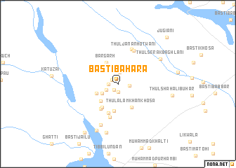 map of Basti Bahāra