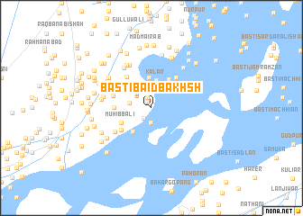 map of Basti Baid Bakhsh