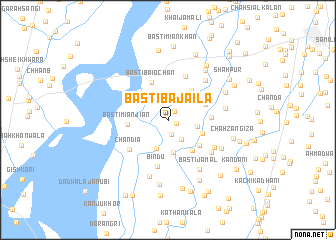 map of Basti Bajaila