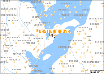 map of Basti Bana Roya