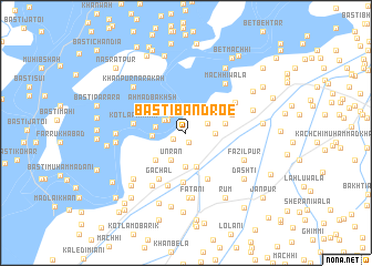 map of Basti Bandroe