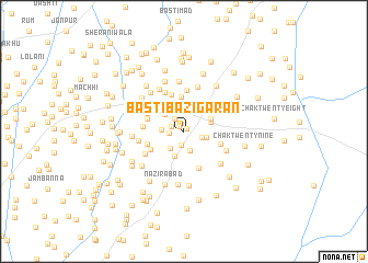 map of Basti Bāzīgarān