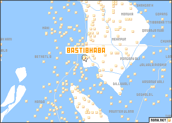 map of Basti Bhāba