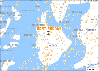 map of Basti Bhadde