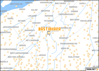 map of Basti Bhāra