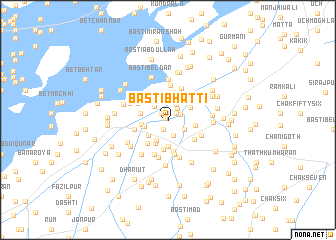 map of Basti Bhatti