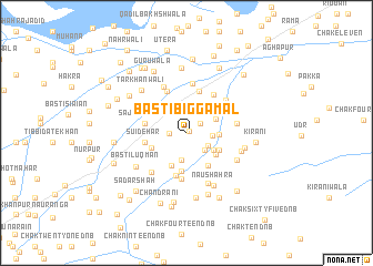 map of Basti Bigga Mal