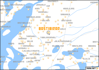 map of Basti Birār