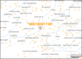 map of Basti Bnattiān