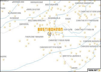 map of Basti Bohrān