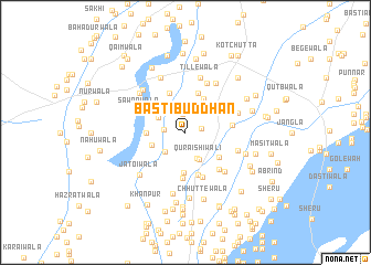 map of Basti Buddhan