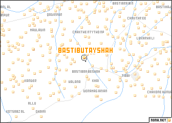 map of Basti Butay Shah