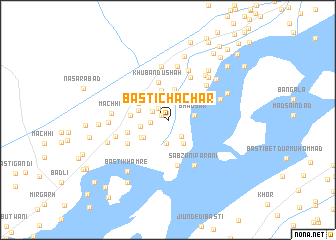 map of Basti Chāchar
