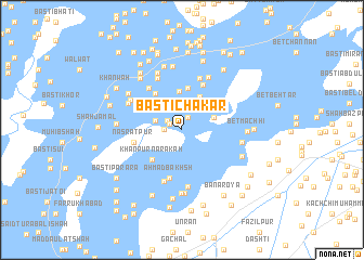 map of Basti Chakar