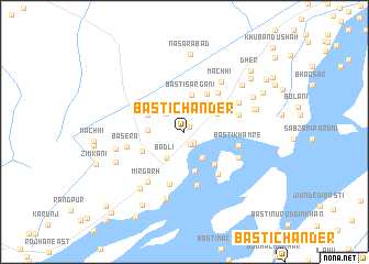 map of Basti Chander