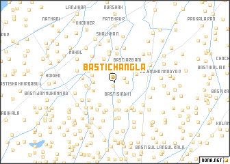 map of Basti Chāngla