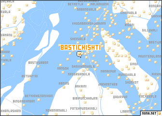 map of Basti Chishti