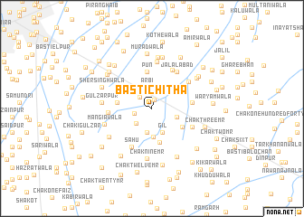 map of Basti Chitha