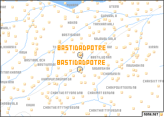 map of Basti Dādpotre
